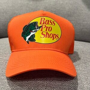 Bass Pro Shops Vibrant Orange Cap